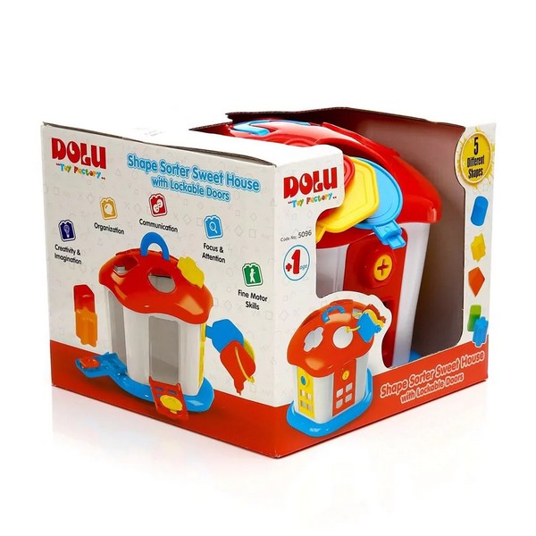 Продукт DOLU - Къща с форми Sweet House  - 0 - BG Hlapeta